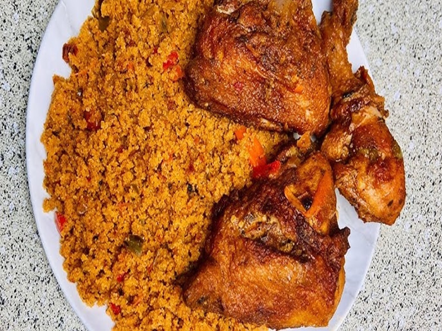 Couscous gras + poulet